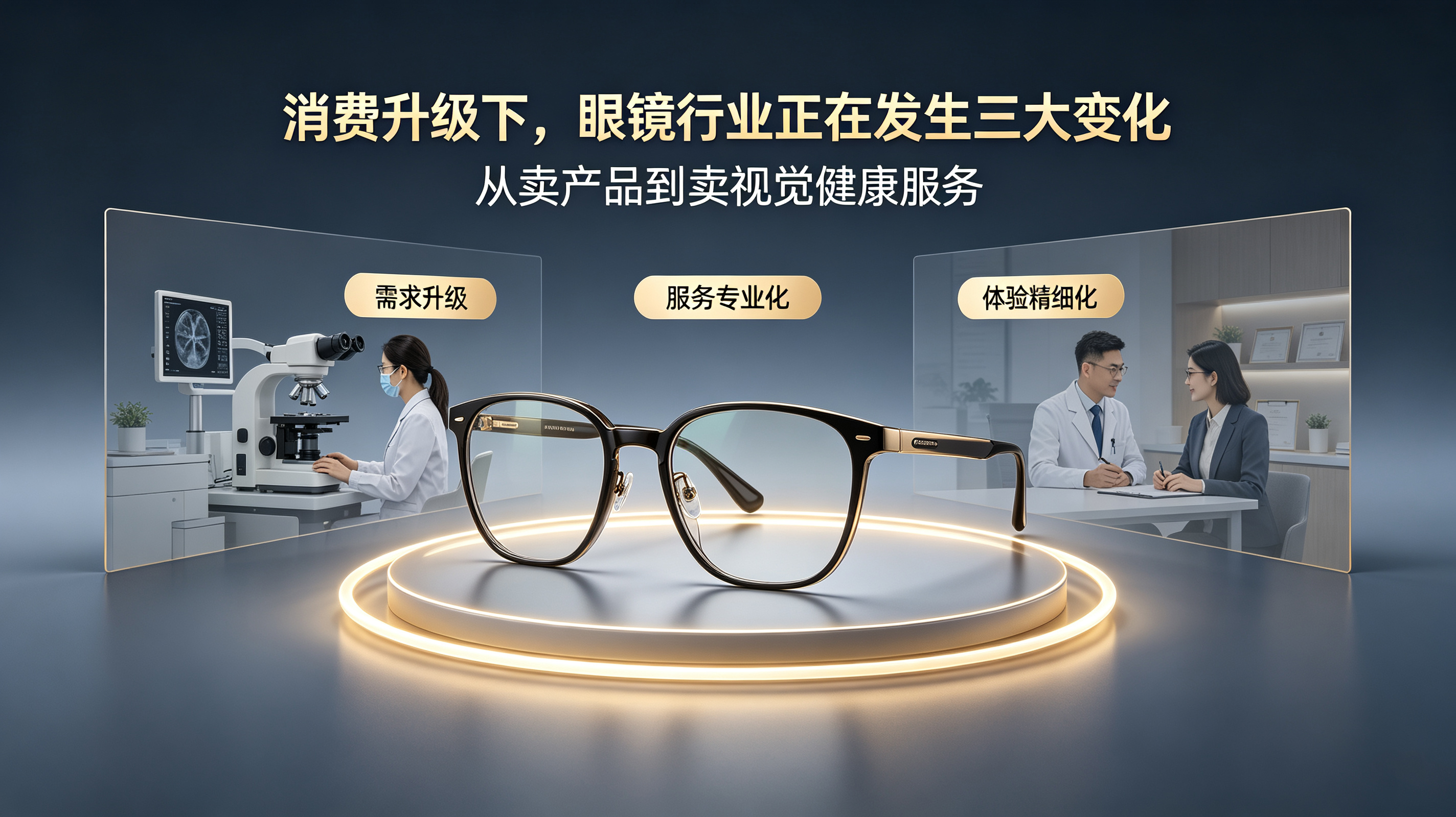 消费升级下，眼镜行业正在发生三大变化