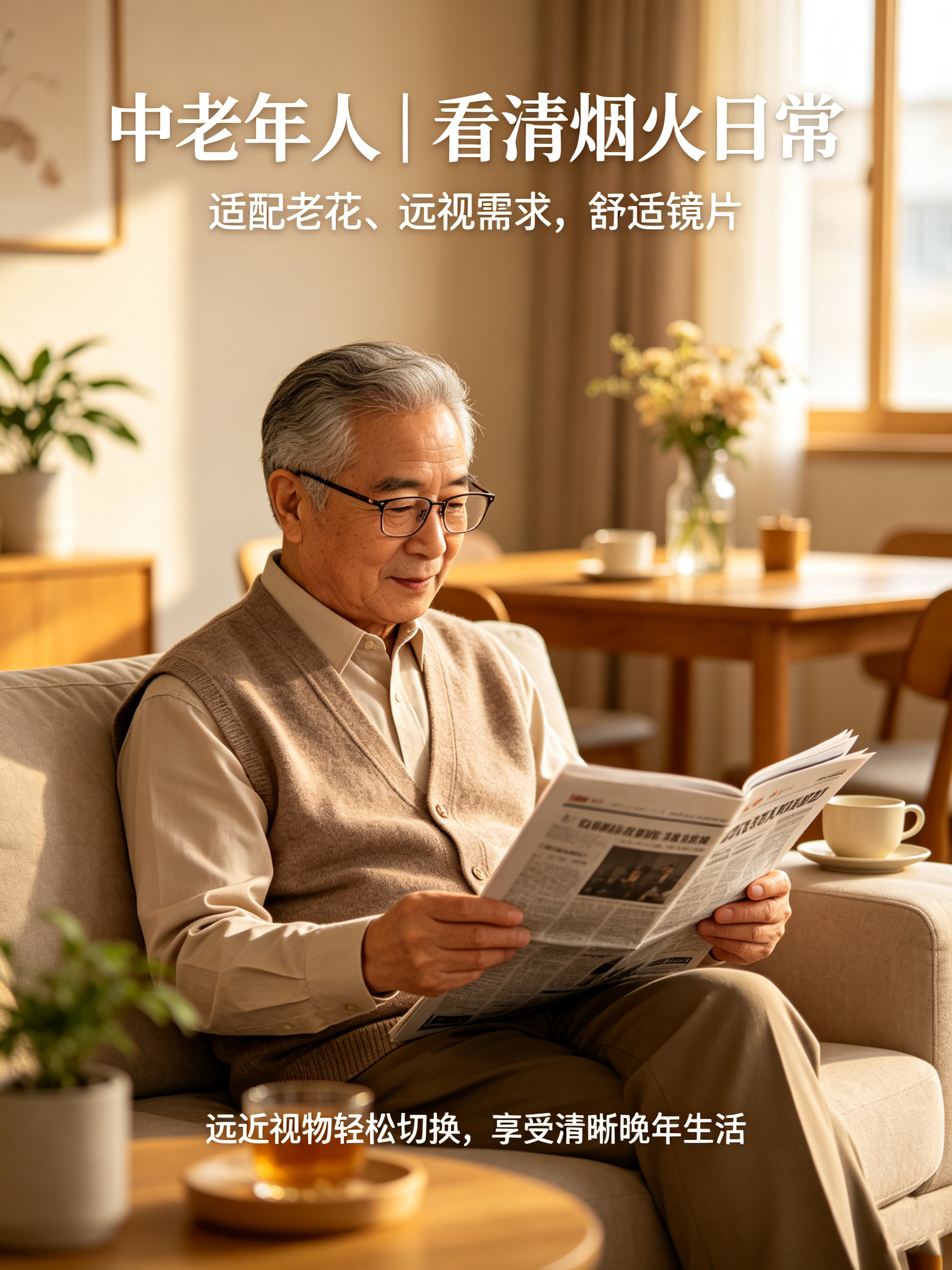 从容应对老花，看清美好生活