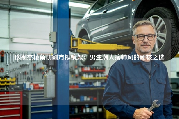 珍视杰棱角切割方框镜架：男生潮人痞帅风的硬核之选