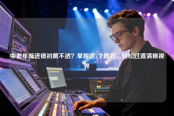 中老年渐进镜初戴不适？掌握这5个技巧，轻松过渡清晰视界
