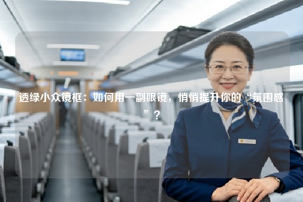 透绿小众镜框：如何用一副眼镜，悄悄提升你的“氛围感”？