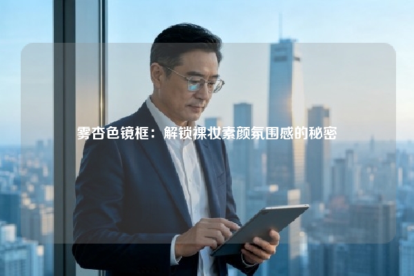 雾杏色镜框：解锁裸妆素颜氛围感的秘密