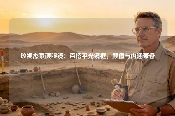 珍视杰素颜眼镜：百搭平光镜框，颜值与内涵兼备