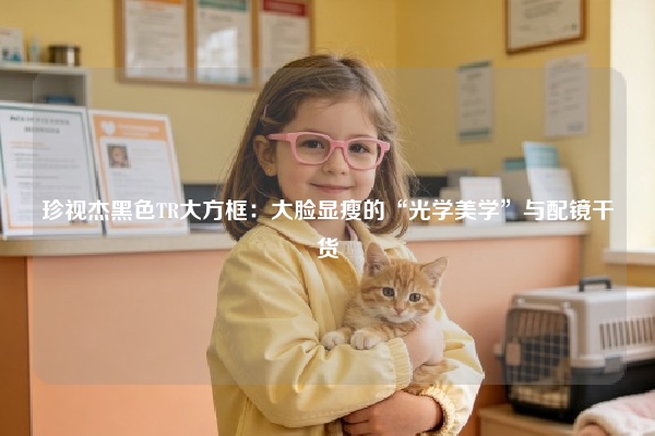 珍视杰黑色TR大方框：大脸显瘦的“光学美学”与配镜干货