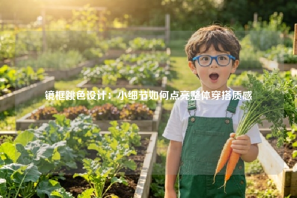 镜框跳色设计：小细节如何点亮整体穿搭质感