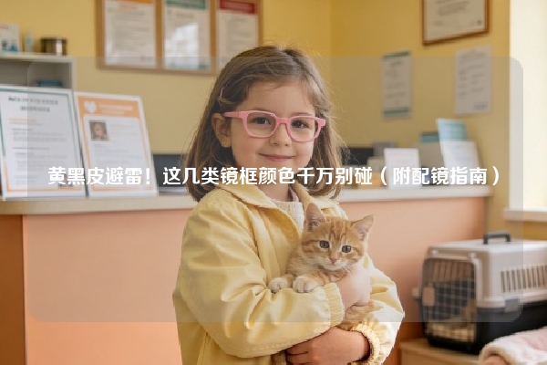 黄黑皮避雷！这几类镜框颜色千万别碰（附配镜指南）