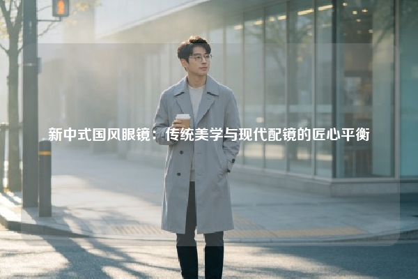 新中式国风眼镜:传统美学与现代配镜的匠心平衡