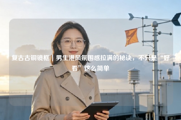 复古古铜镜框|男生港风氛围感拉满的秘诀,不只是“好看”这么简单