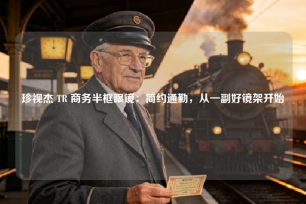 珍视杰 TR 商务半框眼镜：简约通勤，从一副好镜架开始