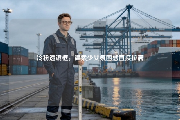 冷粉透镜框，温柔少女氛围感直接拉满
