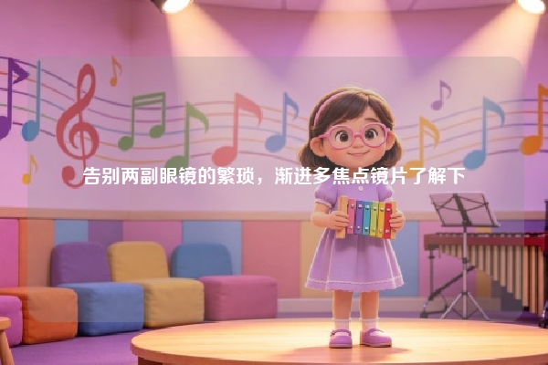 告别两副眼镜的繁琐,渐进多焦点镜片了解下