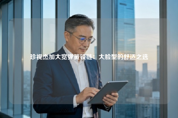珍视杰加大宽弹簧铰链：大脸型的舒适之选