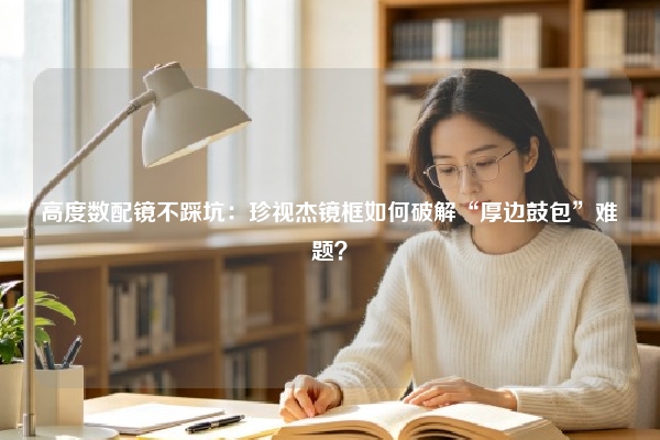 高度数配镜不踩坑：珍视杰镜框如何破解“厚边鼓包”难题？
