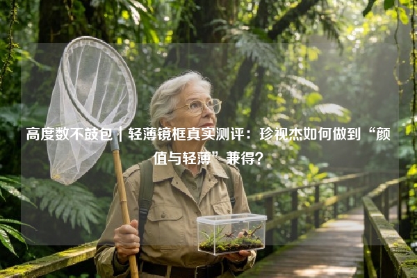 高度数不鼓包｜轻薄镜框真实测评：珍视杰如何做到“颜值与轻薄”兼得？