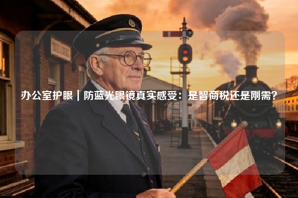 办公室护眼｜防蓝光眼镜真实感受：是智商税还是刚需？