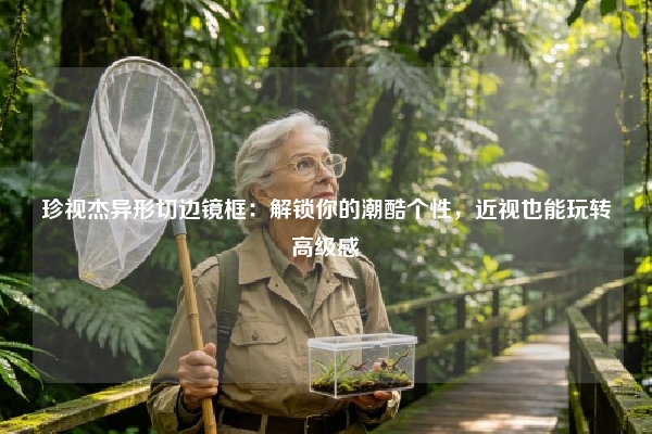 珍视杰异形切边镜框:解锁你的潮酷个性,近视也能玩转高级感