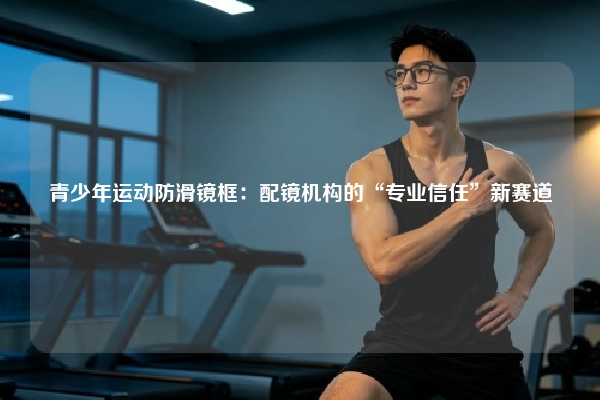 青少年运动防滑镜框：配镜机构的“专业信任”新赛道