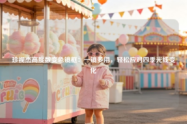 珍视杰高度数变色镜框：一镜多用，轻松应对四季光线变化
