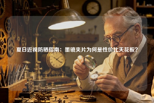夏日近视防晒指南：墨镜夹片为何是性价比天花板？