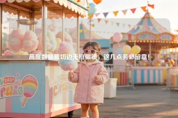 高度数佩戴切边无框眼镜，这几点务必留意！