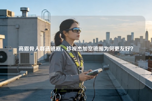 高眉骨人群选镜框,珍视杰加宽镜圈为何更友好?