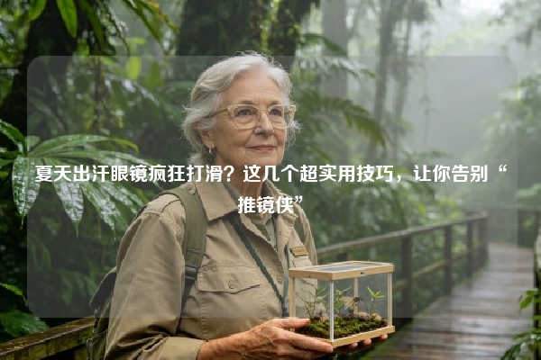 夏天出汗眼镜疯狂打滑?这几个超实用技巧,让你告别“推镜侠”