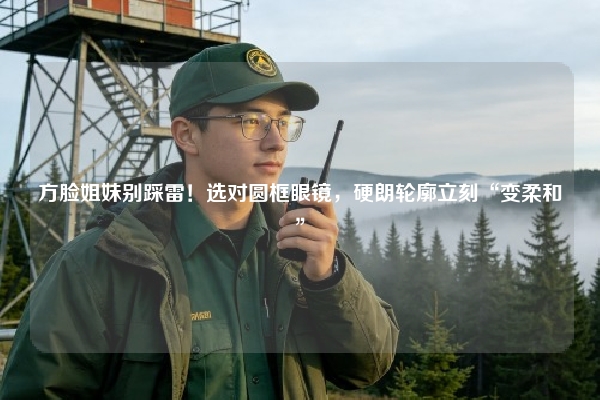 方脸姐妹别踩雷！选对圆框眼镜，硬朗轮廓立刻“变柔和”
