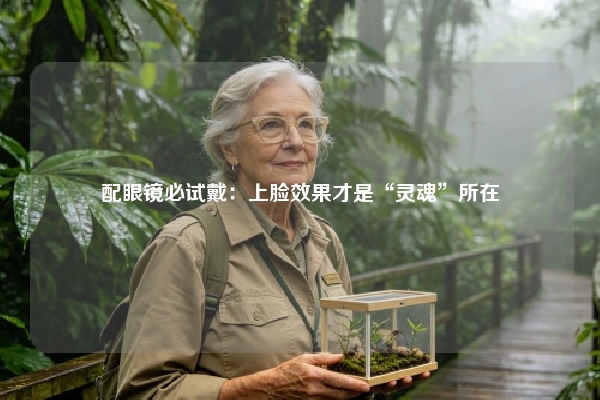 配眼镜必试戴：上脸效果才是“灵魂”所在