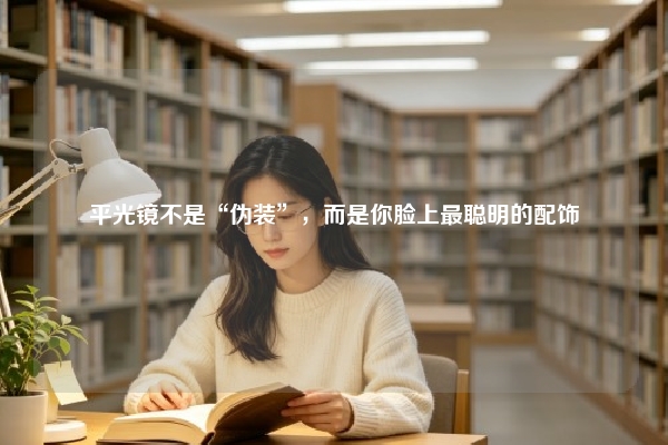 平光镜不是“伪装”,而是你脸上最聪明的配饰