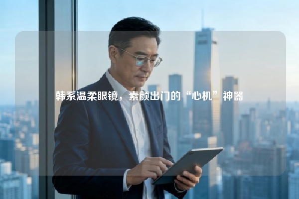韩系温柔眼镜，素颜出门的“心机”神器