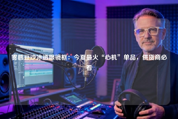 雾感豆沙冰透眼镜框：今夏最火“心机”单品，供货商必看