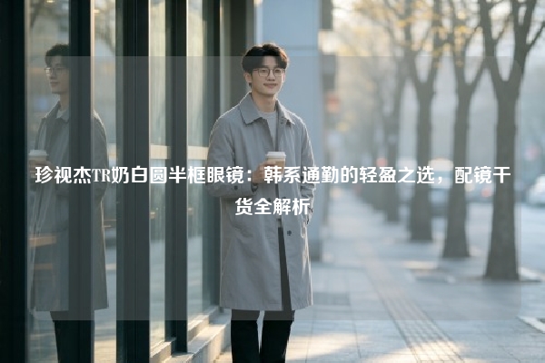珍视杰TR奶白圆半框眼镜：韩系通勤的轻盈之选，配镜干货全解析