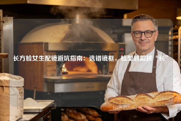 长方脸女生配镜避坑指南：选错镜框，脸型越戴越“长”