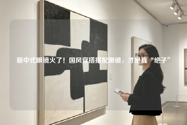 新中式眼镜火了！国风穿搭搭配眼镜，才是真“绝子”