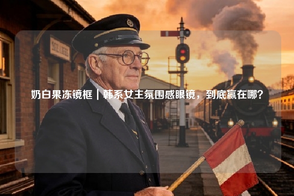 奶白果冻镜框｜韩系女主氛围感眼镜，到底赢在哪？