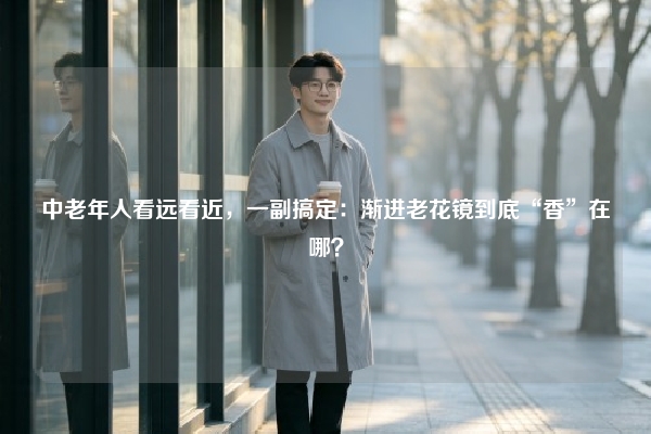 中老年人看远看近，一副搞定：渐进老花镜到底“香”在哪？