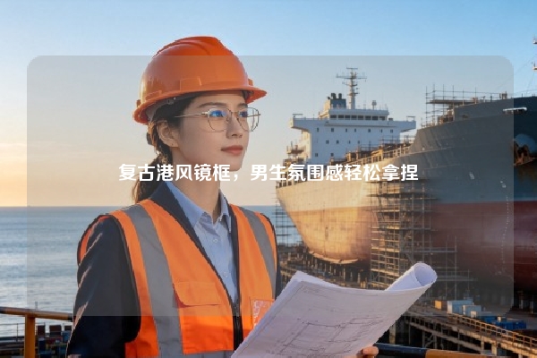 复古港风镜框，男生氛围感轻松拿捏