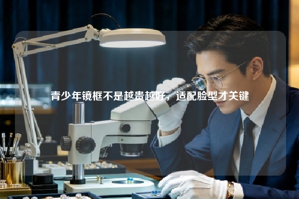 青少年镜框不是越贵越好，适配脸型才关键