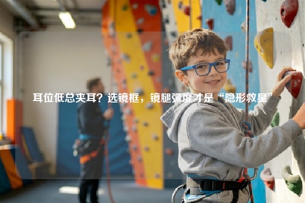 耳位低总夹耳？选镜框，镜腿弧度才是“隐形救星”