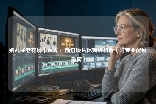别乱买老花镜｜双光 vs 渐进镜片保姆级科普（附专业配镜指南）