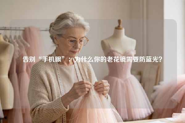 告别“手机眼”：为什么你的老花镜需要防蓝光？