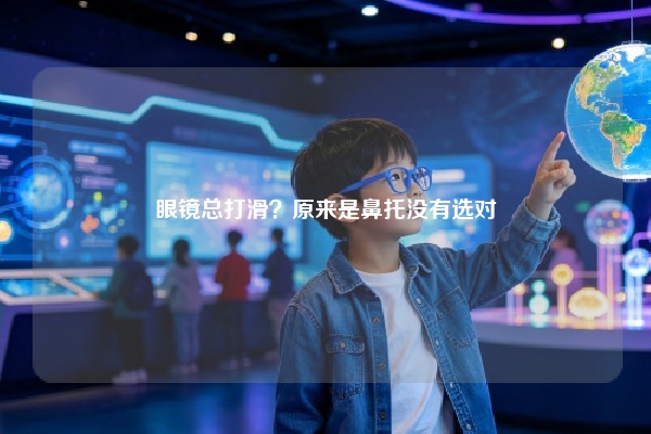 眼镜总打滑？原来是鼻托没有选对