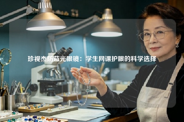 珍视杰防蓝光眼镜：学生网课护眼的科学选择