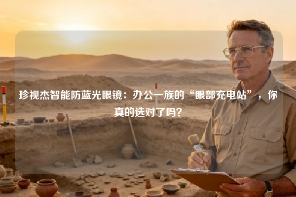 珍视杰智能防蓝光眼镜：办公一族的“眼部充电站”，你真的选对了吗？
