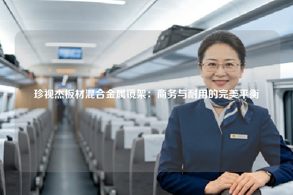 珍视杰板材混合金属镜架：商务与耐用的完美平衡