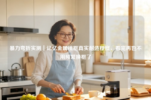 暴力弯折实测｜记忆金属镜框真实耐造程度，看完再也不用频繁换框了