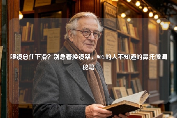 眼镜总往下滑？别急着换镜架，90%的人不知道的鼻托微调秘籍
