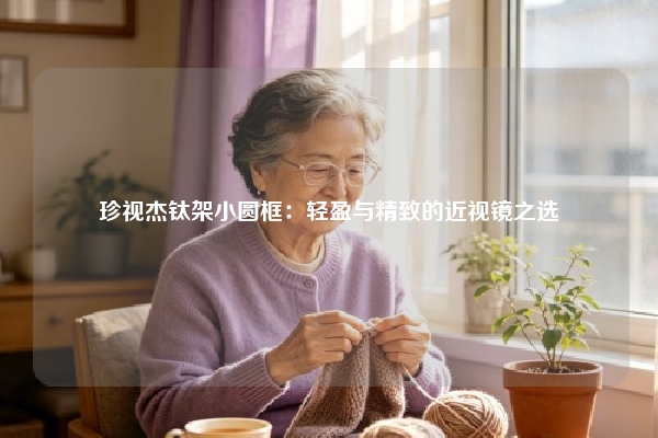 珍视杰钛架小圆框：轻盈与精致的近视镜之选