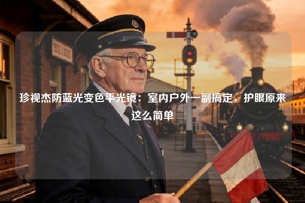 珍视杰防蓝光变色平光镜：室内户外一副搞定，护眼原来这么简单