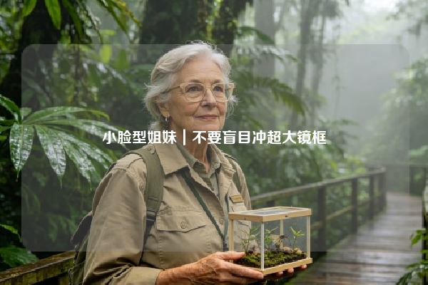 小脸型姐妹｜不要盲目冲超大镜框